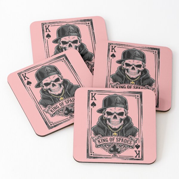 Item preview, King Of Spades Urban Skull Card Design designed and sold by puzzell.