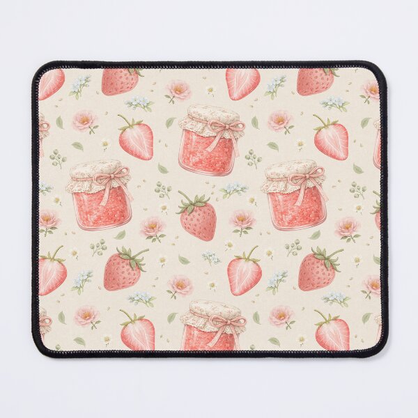 Item preview, Cottagecore Strawberry Jam designed and sold by SSundaysPrints.