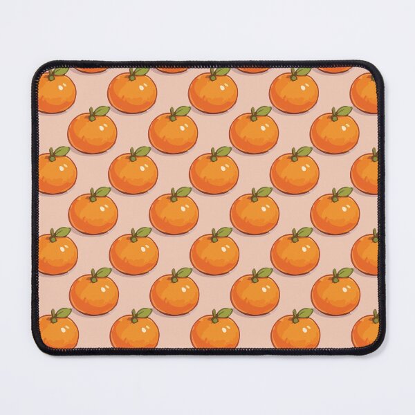 Item preview, Clementine Pattern – Retro Orange Citrus Fruit & Green Leaves 5 designed and sold by SimplePoDesign.