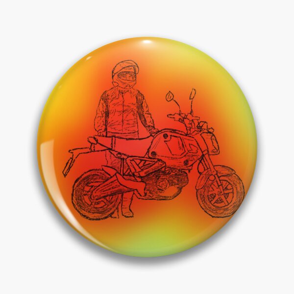 Item preview, Red 2023 Honda Grom with girl designed and sold by melmel58.