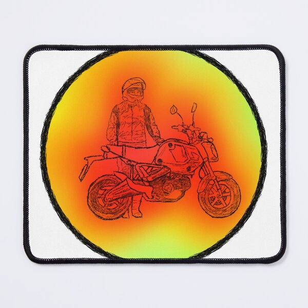 Item preview, Red 2023 Honda Grom with girl designed and sold by melmel58.