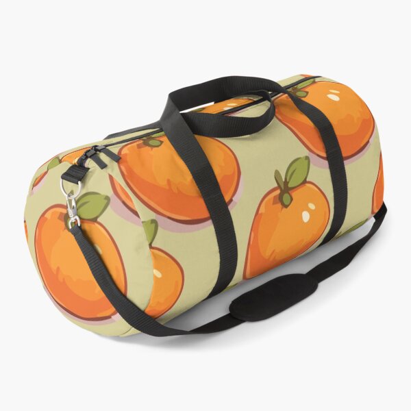Item preview, Clementine Pattern – Retro Orange Citrus Fruit & Green Leaves 6 designed and sold by SimplePoDesign.