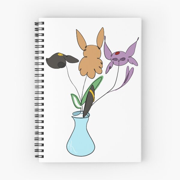 Item preview, Eeveelution flowers Khaotic Kimchi designed and sold by KhaoticKimchi.