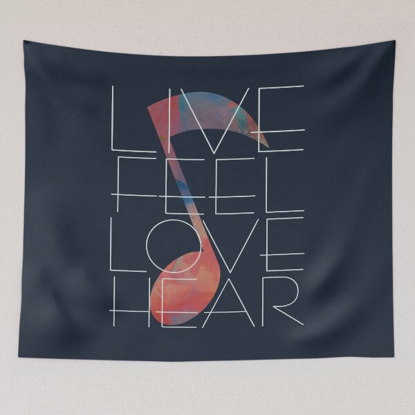 Item preview, LIVE FEEL LOVE HEAR music designed and sold by Design Join.