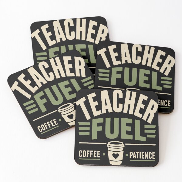 Item preview, Teacher Fuel | Funny Coffee Teacher Design designed and sold by Sunday.Supply.