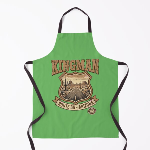 Item preview, Kingman Arizona Route 66 Desert Highway Badge designed and sold by Normandy Road Heritage.
