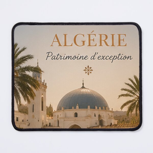 Item preview, White Mosque and Palms Algeria — Exceptional Heritage designed and sold by Louise2026.