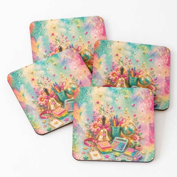 Item preview, Colorful Teacher Essentials – Vibrant Classroom Floral Design designed and sold by HO•Designs.