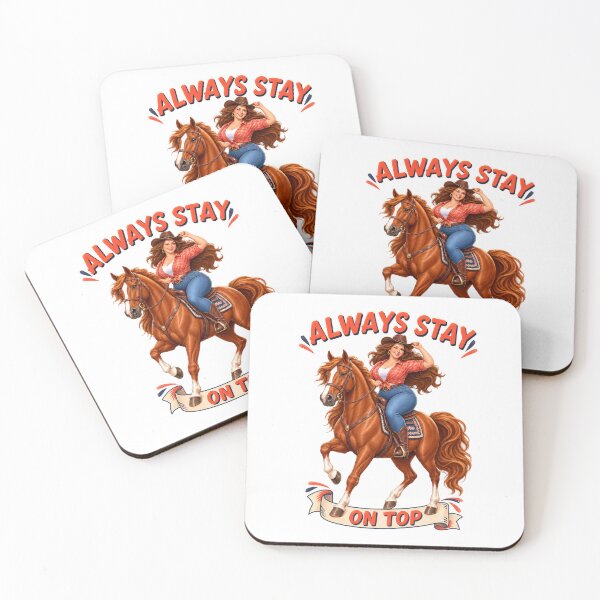Item preview, Plus Size Cowgirl Always Stay On Top designed and sold by Kolibra.