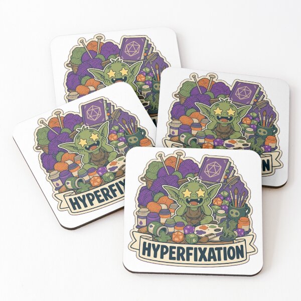 Item preview, Hyperfixation Era | Funny ADHD Neurodivergent Humour Doodle designed and sold by StickyGuys.