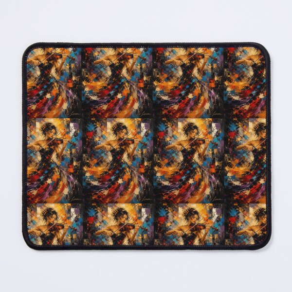 Item preview, Violinist in a Symphony of Color designed and sold by SHOCAMPOS DESIGNS .