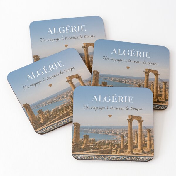 Item preview, Tipaza Roman Columns over the Sea — A Journey Through Time designed and sold by Louise2026.