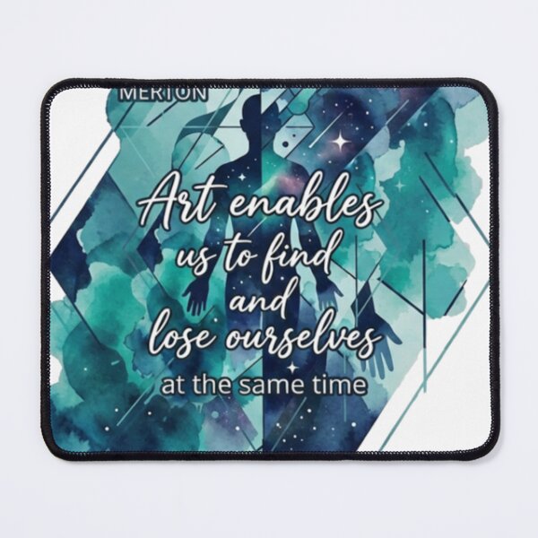 Item preview, Thomas Merton Art Quote designed and sold by SoCalStylez.