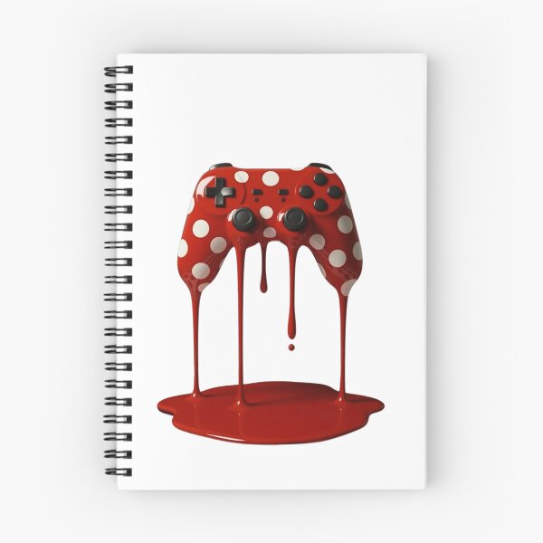 Item preview, Melting Polka Dot Game Controller Gamer Pop Art designed and sold by YourColorsWall.