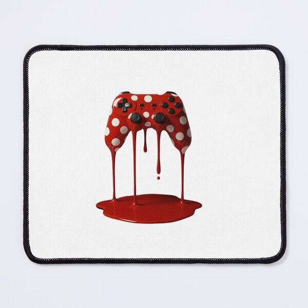 Item preview, Melting Polka Dot Game Controller Gamer Pop Art designed and sold by YourColorsWall.