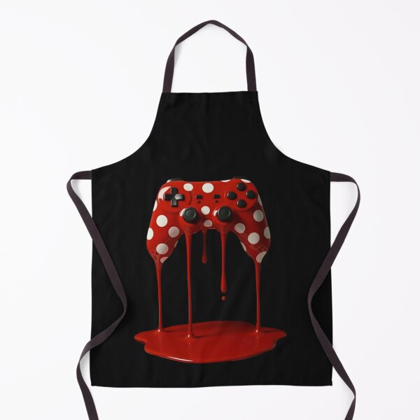 Item preview, Melting Polka Dot Game Controller Gamer Pop Art designed and sold by YourColorsWall.