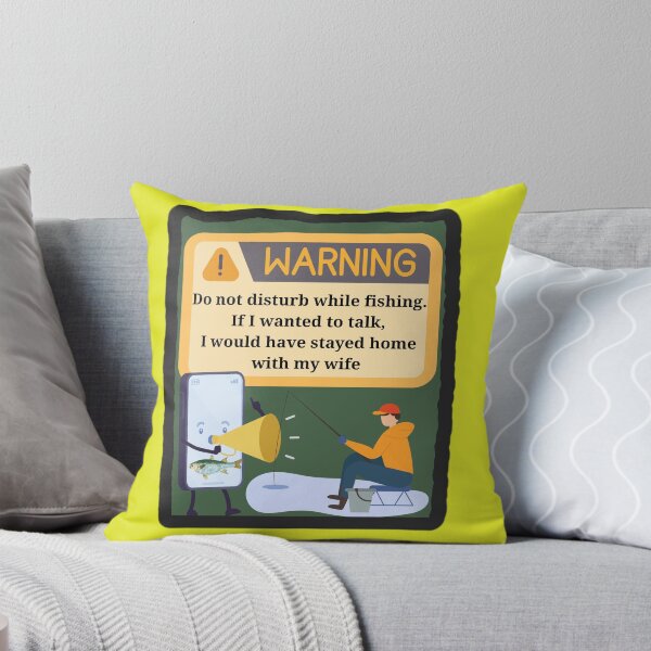 Item preview, Do Not Disturb Fishing If I Wanted To Talk Home With Wife Shirt designed and sold by MariaPCMaria.