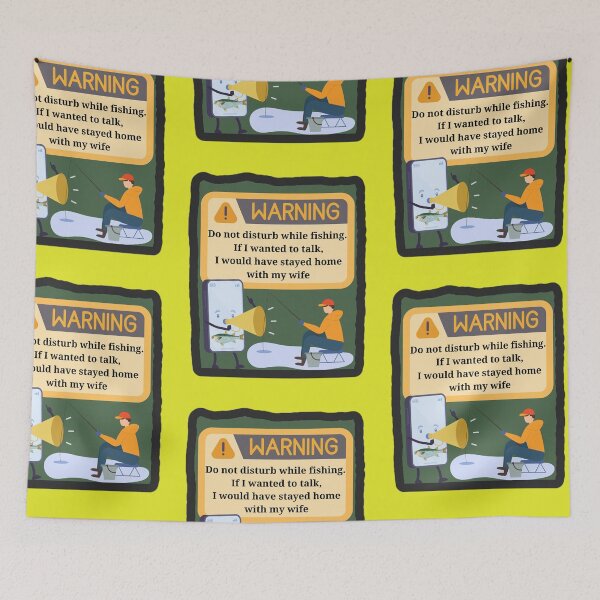 Item preview, Do Not Disturb Fishing If I Wanted To Talk Home With Wife Shirt designed and sold by Funnygiftsstudio .