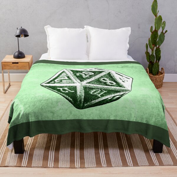 Item preview, d20 Green Critical Hit Dark Fantasy Tabletop RPG Art designed and sold by Ghoul Enterprises.
