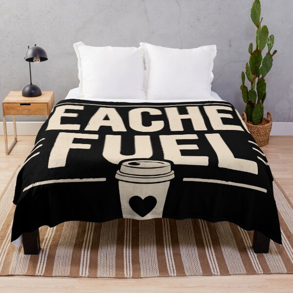 Item preview, Teacher Fuel | Funny Coffee Teacher T-shirt designed and sold by Sunday.Supply.