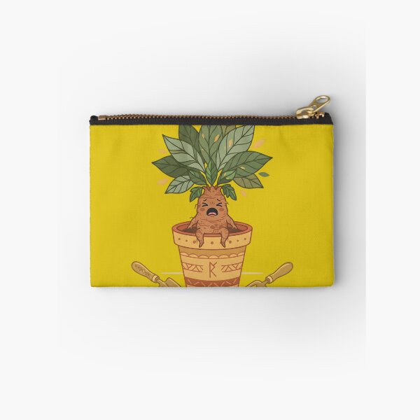 Item preview, Cute Crying Mandrake Root in Flower Pot - Funny Herbology Art designed and sold by KreonaTime.