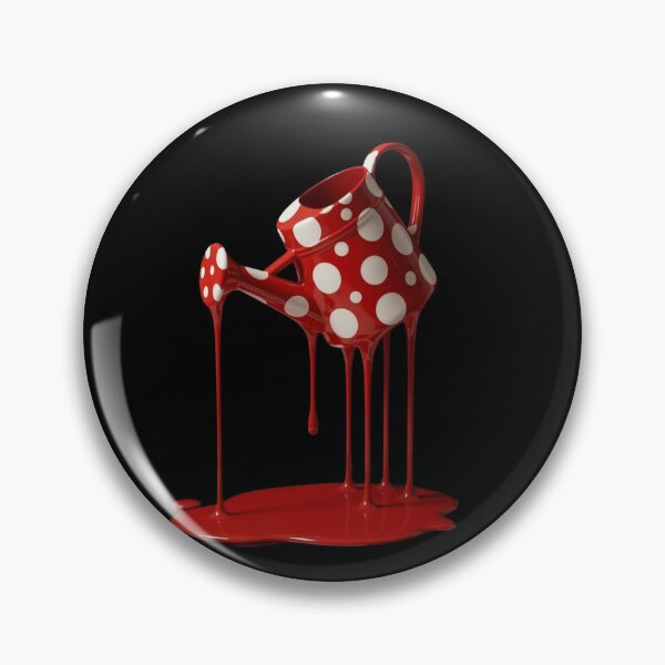 Item preview, Melting Polka Dot Watering Can Gardening Pop Art designed and sold by YourColorsWall.
