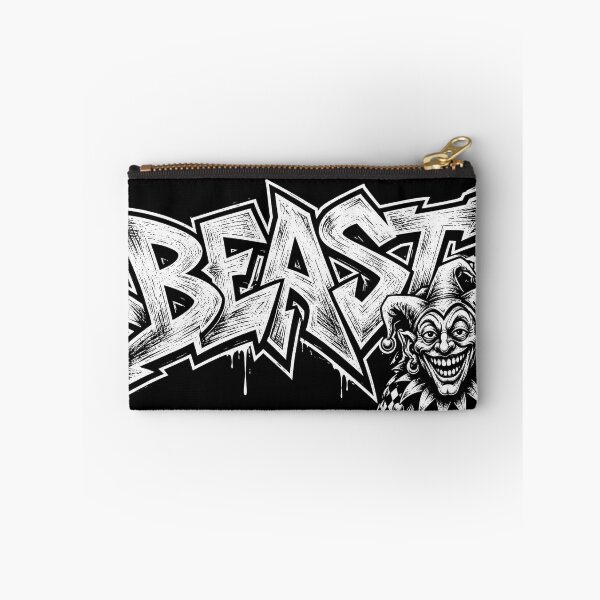 Item preview, Beast Mode Chalk Typography - Dark Evil Harlequin Streetwear designed and sold by BlueBerry45.