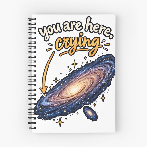 Item preview, You Are Here Crying Galaxy designed and sold by YassJmShop.