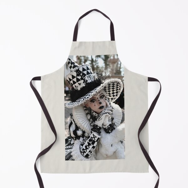 Item preview, Contemporary Harlequin Portrait in Textured Costume designed and sold by Verademacedoart.