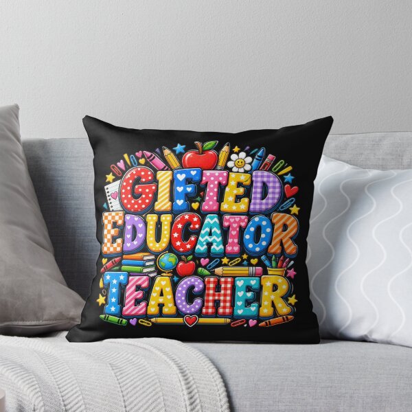 Item preview, Gifted Educator Teacher T-Shirt | Colorful School Teacher Appreciation Graphic Gift designed and sold by Trendably.