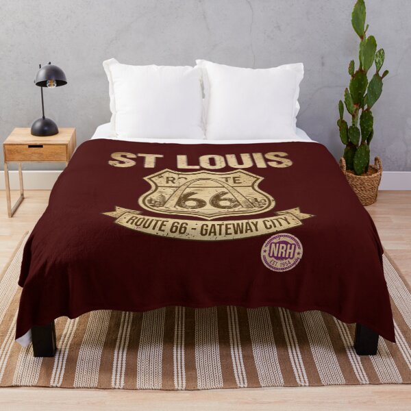 Item preview, St Louis Route 66 Gateway Arch Badge designed and sold by Normandy Road Heritage™ - Vintage Garage Art.