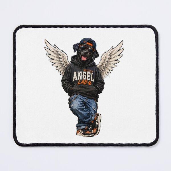 Item preview, Angel Lab II – Labrador Angel Streetwear designed and sold by Goodthingstree.