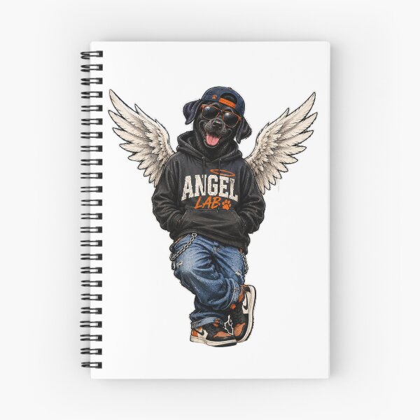 Item preview, Angel Lab II – Labrador Angel Streetwear designed and sold by Goodthingstree.