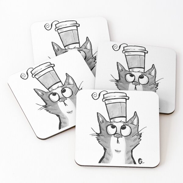 Item preview, Coffee Cat to go designed and sold by Grasdal.