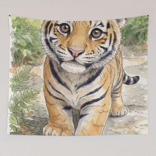 Item preview, Tiger cub designed and sold by sid1802.