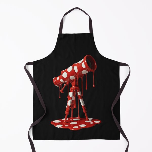 Item preview, Melting Polka Dot Telescope Astronomy Pop Art designed and sold by YourColorsWall.