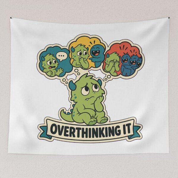 Item preview, Rejection Sensitivity | Funny ADHD Neurodivergent Humour Doodle designed and sold by StickyGuys.