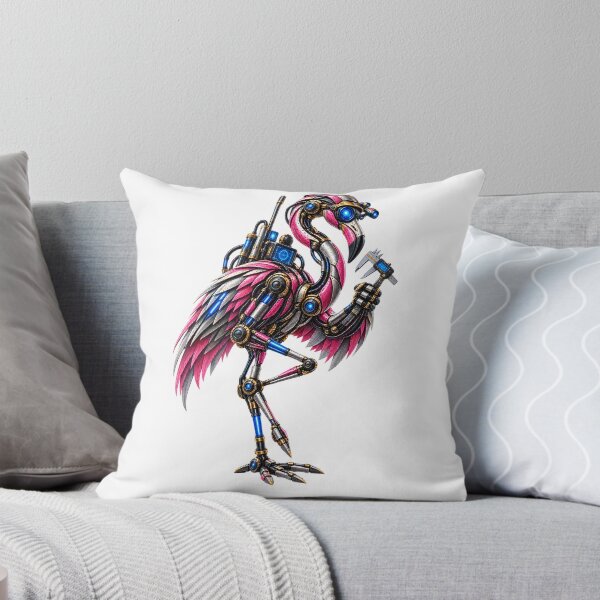 Item preview, Steel Flamingo Metrology Technician – Mechanical Bird Precision Engineering designed and sold by SteelCoat Studio.