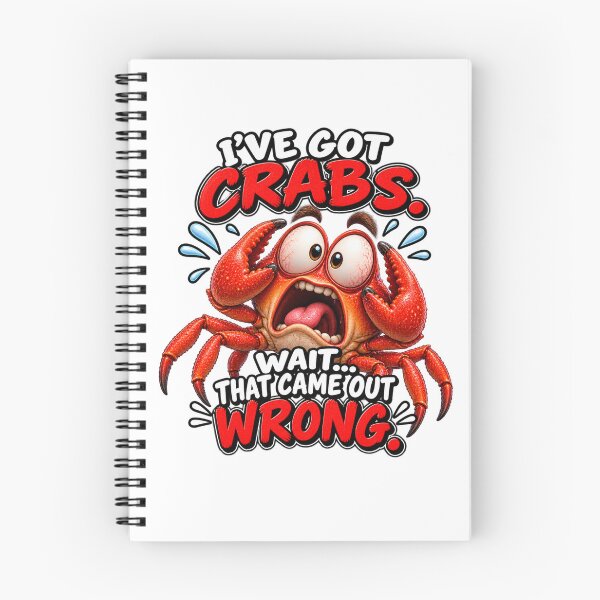 Item preview, I've Got Crabs – Funny Crab designed and sold by HippyRikky.