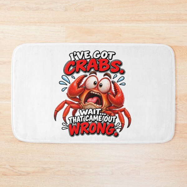 Item preview, I've Got Crabs – Funny Crab designed and sold by HippyRikky.