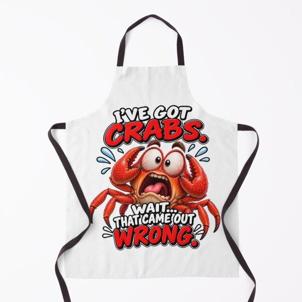 Item preview, I've Got Crabs – Funny Crab designed and sold by HippyRikky.