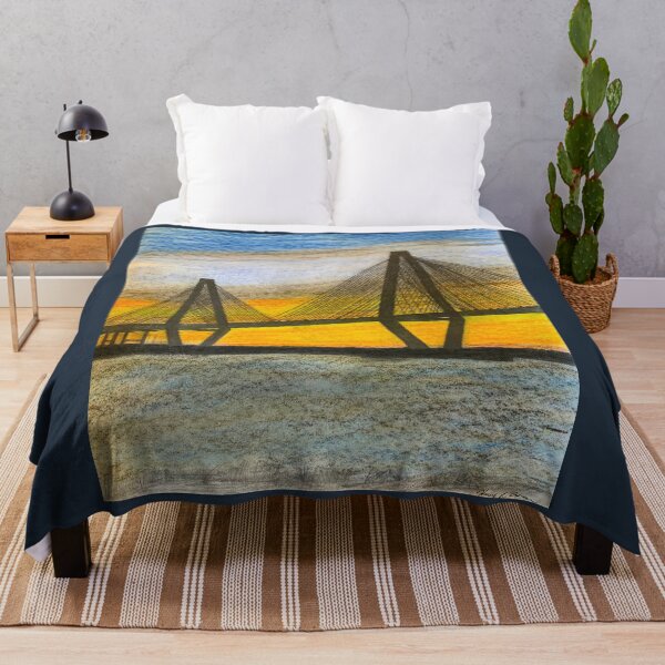 Item preview, Arthur Ravenel Bridge designed and sold by Haxson37art.