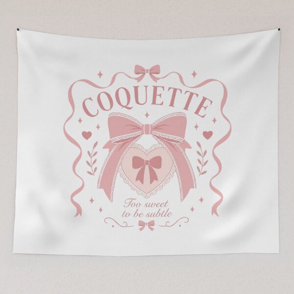 Item preview, Coquette Too Sweet To Be Subtle designed and sold by MiaBellaGirl.