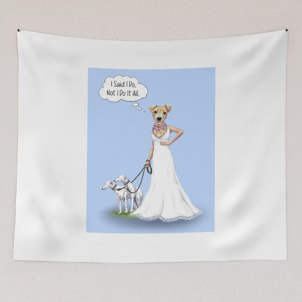 Item preview, Funny Dog Bride designed and sold by Skayana.