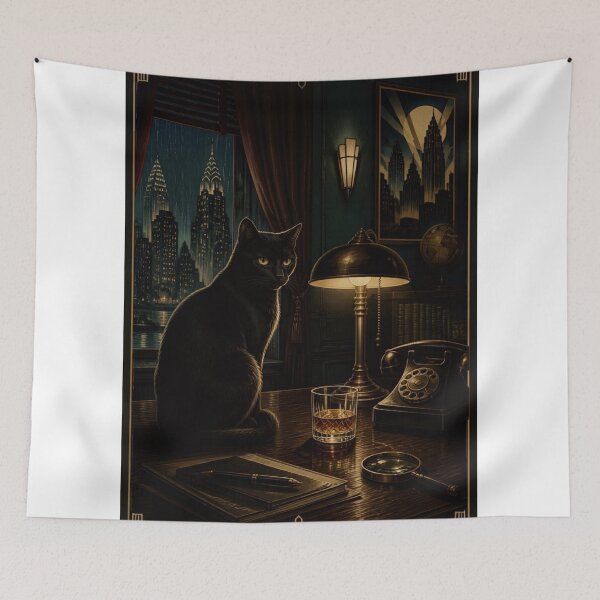 Item preview, Copy of Glamour – Art Deco Luxury Animal Nightlife designed and sold by Rooted & Co.