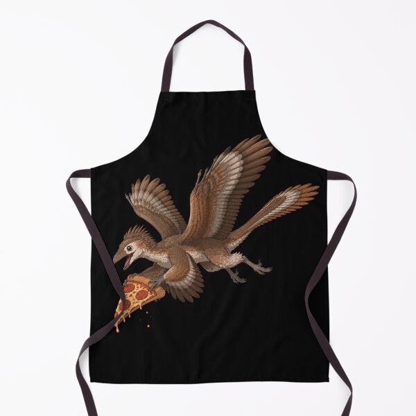 Item preview, Archaeopteryx with pizza designed and sold by Konvero.