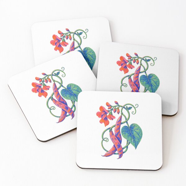 Item preview, Scarlet Runner Bean Loop designed and sold by The-Art-of-D.