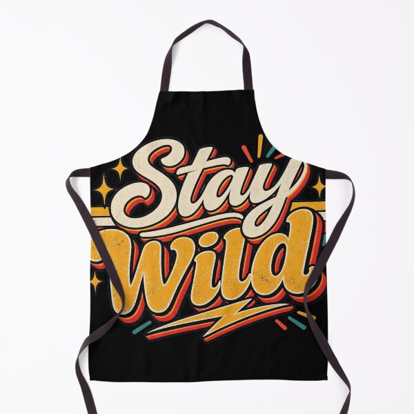 Item preview, Stay Wild Vintage Retro Typography Distressed Adventure Graphic Tee designed and sold by TM DESIGNS AND MORE.