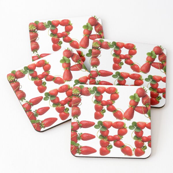 Item preview, STRAWBERRY LETTERS designed and sold by ART-TYPE.