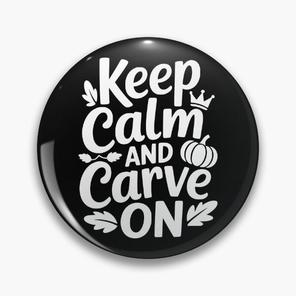 Item preview, Keep Calm and Carve On designed and sold by theartfulaspie.
